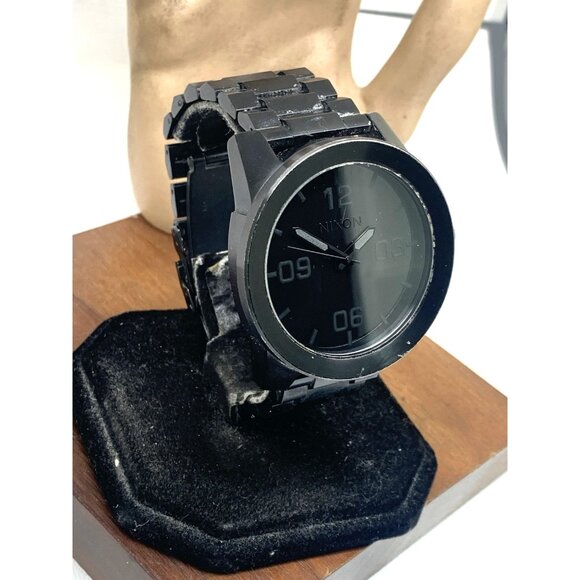 Nixon Men's Watch The Corporal Take Charge Quartz Black Dial Stainless Steel - Picture 13 of 14